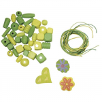 Perle en bois Vert Cocktail 50 g žalia
