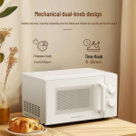20L Mini Daugiafunkcinė Elektrinė Mikrobangų Krosnelė su Mechaniniu Besisukančiu Padėklu English 220V UK Standard