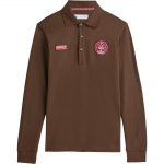 Adidas Originals X C.P. Įmonės bendradarbiavimas Laisvalaikio paprastas ilgomis rankovėmis polo mar&scaron;kinėlis Unisex vir&scaron;utiniai drabužiai Ruda JE8671 M