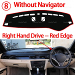 Prietaisų skydelio dangtelis BMW 3 serijai E90 E91 E92 E93 2006-2011 Automobilio prietaisų skydelio dangtelis Prietaisų skydelio kilimėlis Kilimėlis Prietaisų skydelio kilimėlis Anti-UV kilimėliai