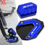 Atraminio stovo didintuvas, skirtas Yamaha XMAX X-MAX 125 250 300 400 XMAX300 2017 2018 Motociklo &scaron;oninio stovo prailginimo plok&scaron;tė Kickstand-M-Grey