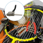 Teniso stygavimo įrankis Badmintono spaustukas Raketės starto ma&scaron;ina Lengvas naudojimas tvirti priedai gray