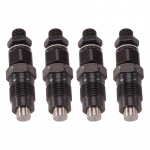 4 vnt. Automobilio variklio atsarginės dalys Kuro purk&scaron;tukas Opel Isuzu Pickup 3059Cc 3.1 TD D Kuro purk&scaron;tuko antgalis 105007-4JG2T-A87Q Black 4 Pcs