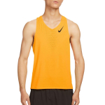 Nike Aeroswift Dri-Fit Adv Greitai džiūstanti kvėpuojanti be rankovių bėgimo liemenė Vyri&scaron;ki vir&scaron;utiniai drabužiai FN4232-845 M beige