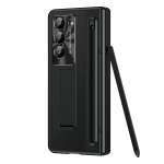 Su lietimo ra&scaron;ikliu Samsung Galaxy Z Fold 7 6 5 dėklas Vyrio &scaron;arvai Atsparus smūgiams Magnetinis stovas 360 Pilna apsauga Sulankstomas dangtelis Galaxy Z Fold7 juoda