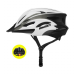 Lengvas dviratininko &scaron;almas su integruotu žibintu