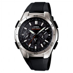 CASIO WAVE CEPTOR laikrodis radijo bangų imtuvas, saulės energija maitinamas modelis WVQ-M410-1AJF vyri&scaron;kas juodas.
