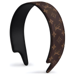 Louis Vuitton logotipo kontūro drobės galvos juosta Moteri&scaron;ki aksesuarai Ruda M94557 Basic Packaging-Box Not Included