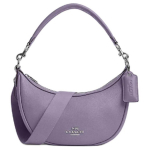 Coach Arla 26 Vienspalvė Universali Odinė Rankinė per Petį Vidutinio Dydžio Unisex krep&scaron;ys &Scaron;viesiai Violetinė CR282-SV-IZ Basic Set (Bag+Dust Bag)
