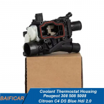 Visi&scaron;kai naujas 9804160380 9849443980 Au&scaron;inimo skysčio termostato korpusas Peugeot 308 508 5008 Citroen C4 DS Blue Hdi 2.0
