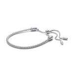 Pandora Moments Slenkančio užsegimo apyrankė moterims Sidabrinė 593090C00-2 Box