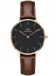 MOTERI&Scaron;KAS LAIKRODIS DANIEL WELLINGTON Classic Sheffield Lady DW00100169 + DĖŽUTĖ