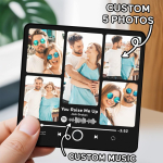 Fridgebeats&trade;, Personalizuotas &scaron;aldytuvo magnetukas Dekoratyviniai muzikiniai &scaron;aldytuvo magnetukai &Scaron;aldytuvo Geriausia dovana Merginai Žmonai Namų dekoras Aiman beige