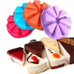Kepimo formelės Tortų formelės Silikoninės torto formelės Pudingo trikampiai pyragai formelės Muffin Fondant tortų formelės random įvairiaspalvis