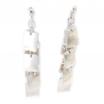 Les Tr&eacute;sors De Lily [B9541] - Boucles Argent 'Chor&eacute;graphie'
