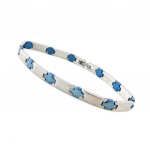 Altesse [J0008] - Bracelet acier 'Thorgal' bicolore