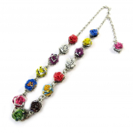 Les Tr&eacute;sors De Lily [N9571] - Collier artisanal cuir 'New Life' multicolore (fait main)