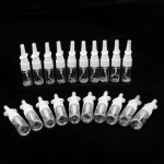 20 vnt., tu&scaron;ti pakartotinai užpildomi nosies pur&scaron;kalo buteliukai, 10 ml 10ml