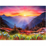 Deimantiniai paveikslai Diamond Mosaic Mountain Visas gręžimas Deimantinis siuvinėjimas kryželiu 20X30CM