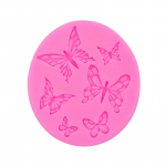 &bdquo;Aouke Butterfly Shape&ldquo; silikono formos &bdquo;Fondant Cake Form&ldquo; &scaron;okolado &bdquo;Fudge&ldquo; įrankis dramblio kaulas