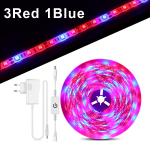 MALITAI 12V LED Grow &scaron;viesos juostelių rinkinys &scaron;iltnamio daržo sodo lempai 5050 SMD LED viso spektro &scaron;viestuvai augalams su ES arba JAV adapteriu 5M/Roll-EU Plug