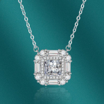SACE GEMS Moteri&scaron;ki karoliai pakabukai i&scaron; vario lydinio cirkonio mados dovana rožinė