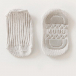 Rudeniniai kūdikių trumpi vamzdeliai medvilninės kojinės Vaiki&scaron;kos juostelės, vientisos baltos spalvos neslystantys drabužiai vaikams berniukams mergaitėms mažiems vaikams naujagimiui S žalia