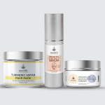 &bdquo;Neolith Age Defying Solution&ldquo; derinys || Kremas nuo senėjimo, Naktinis veido serumas, Turmeric Ubran Face Pack || Pakuotėje 3 vnt