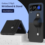&bdquo;Samsung Galaxy Z Flip 3 4 Case&ldquo; prabangus odinis i&scaron;traukiamas rie&scaron;o dirželis sulankstomas smūgiams atsparus dangtelis, skirtas &bdquo;Samsung Zflip4 Flip3&ldquo; dėklui