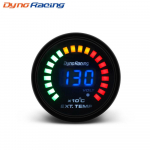 Dynoracing 2" 52 mm skaitmeninis 20 LED EGT i&scaron;metamųjų dujų temperatūros matuoklis, automatinis automobilio stiliaus EGT temperatūros matuoklis