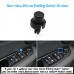 4 vnt. rinkinys LHD RHD vidinių durų porankių traukimo rankenėlės apdailos dangtelio keitimas BMW X5 X6 E70 E71 E72 Folding Button 1PC