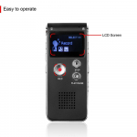 Ne&scaron;iojamas mini balso įra&scaron;ymo įrenginys Skaitmeninis garso įra&scaron;ymo įrenginys Integruotas 8/16/32g telefono įra&scaron;ymo įrenginys 3D stereo wav MP3 grotuvas su mikrofonu