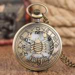 Retro mados zodiako žvaigždyno Scorpio ki&scaron;eniniai laikrodžiai &ndash; puikios dovanos vyrams ir moterims