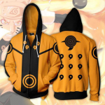 Auk&scaron;tos kokybės Anime Naruto Rei Akatsuki Spausdinti užtrauktuku megztiniai su gobtuvu Anime megztiniai Anime Cosplay plius dydis S geltona