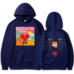 Bad Bunny Hoodies Unisex/moterys UN VERANO SIN TI Muzikos albumas Hoody Fashion Harajuku Hip Hop Streetwear Unisex's Hoodies Megztinis 3XL