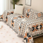 Animacinių filmų sofos užvalkalas Dvigubas lovas Antklodės Užklotas antklodė i&scaron;kylai su kutais sofa-lova Universalus dekoratyvinis 180x260cm