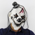 Helovino siaubo juokdarių kaukė Cosplay Baisus baisus blogis demonas klounas žudikai Latekso &scaron;almas karnavalinio vakarėlio kostiumų rekvizitai