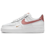 Nike Air Force 1 07 Essential Balti Rūdys Rožiniai Moteri&scaron;ki Sportbačiai Rūdys Rožiniai CZ0270-103 38.5