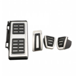 Nerūdijančio plieno automobilių pedalai, skirti A3 8V S3 RS3 Sportback Cabrio Limousine LHD 2012&ndash;2020 Auto pedalo dangtelis MT