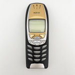 Atnaujintas originalus Nokia 6310i GSM 900 / 1800 / 1900 mobilusis telefonas Simple Set juoda