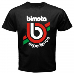 Bimota Experience Italian Motorcycles Logo Juodi Unisex mar&scaron;kinėliai S