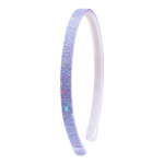 Miela vaiki&scaron;ka galvos juosta 1 cm Partysu Princess Gradient Spalvingas plaukų segtukas Striped Purple