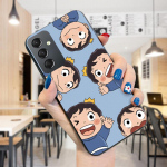 Dažytas modelio telefono dėklas, atsparus smūgiams mink&scaron;tas silikoninis TPU apsauginis telefono dėklas, skirtas Samsung dangteliui Samsung A01