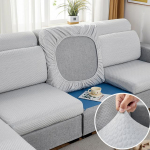 Naujas &scaron;aunus sofos pagalvėlės užvalkalas, vienspalvis, elastingas &scaron;ezlongo sofos užvalkalas, sekcijinės sofos sėdynės užvalkalas Normal Size S