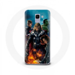 Coque pour Samsung Galaxy J6 2018 Avengers film de super h&eacute;ros
