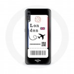 Coque pour Huawei P20 Billet d'avion London