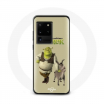 Coque pour Samsung Galaxy S20 Ultra Shrek et l'&acirc;ne Film