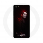Coque pour Huawei P8 Lite Lucifer S&eacute;rie fond noir