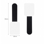 20/12/5 vnt. Daugkartinio naudojimo kabelių rai&scaron;teliai Tvirtinimo viela Organizatorius Laido virvės laikiklis Lipnus reguliuojamas laido tvarkyklės dirželiai Stalo valdymas 5Pcs pilka