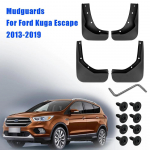 Ford Kuga Escape 2013- 4 vnt./rinkinys ABS Purvasaugiai Automobilio Aksesuarai Purvo Atmu&scaron;alai Sparnas black
